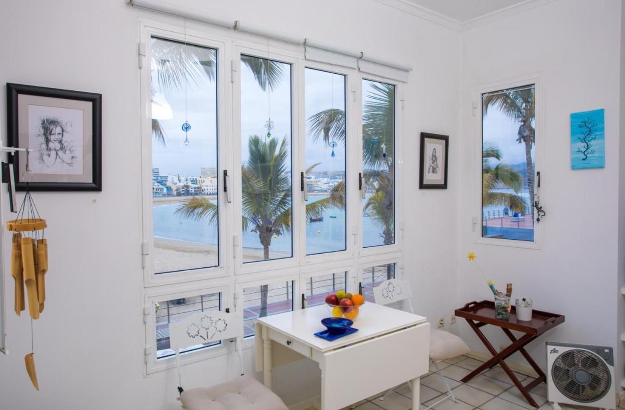 Mariposa Blanca, Apartamento En 1ª Linea De Playa Las Palmas de Gran Canaria Dış mekan fotoğraf